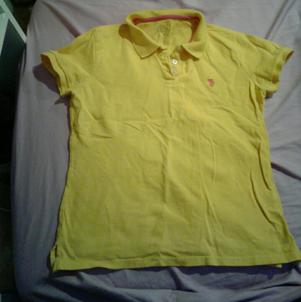 Polo shirt u.s polo assn. Color medium yellow
