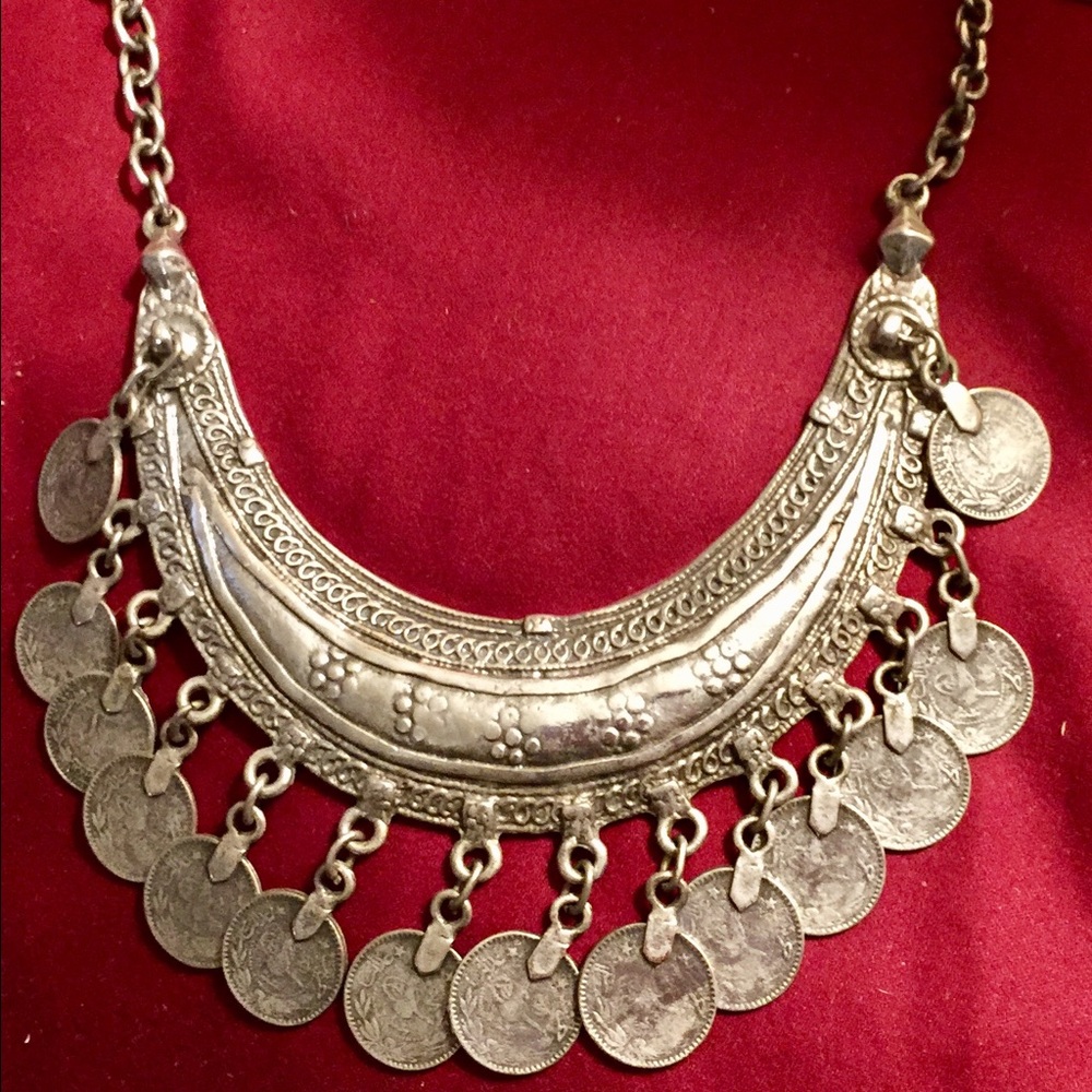 Turkish silver necklace