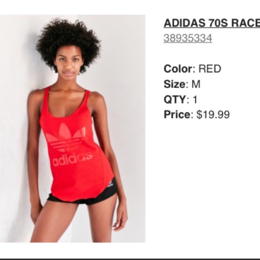 Adidas tank top