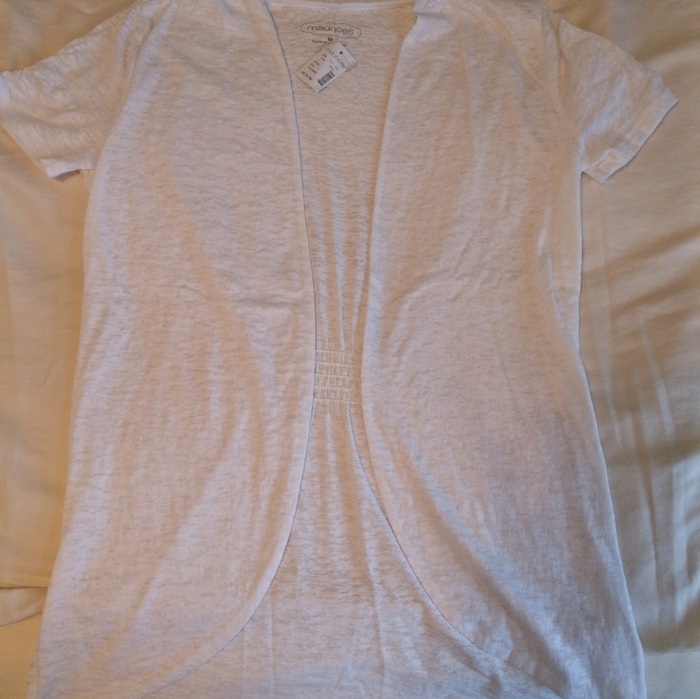 Short sleeved cardigan