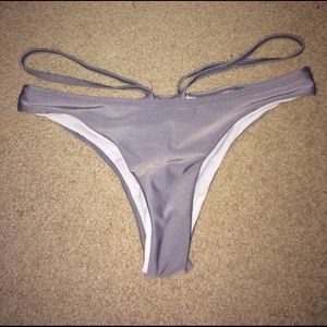 Grey bikini bottoms