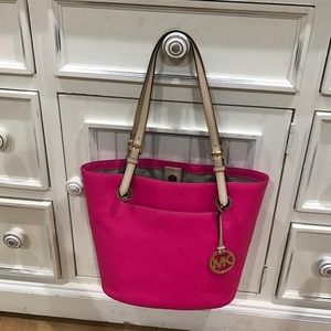 Hot pink Michael Kors purse