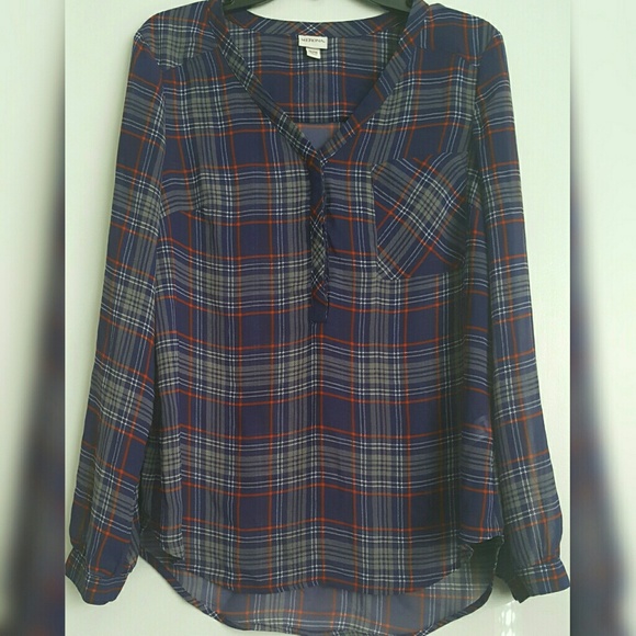 Merona Tops - Merona plaid blouse