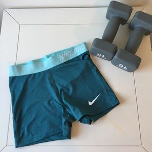 Nike Pro spandex shorts
