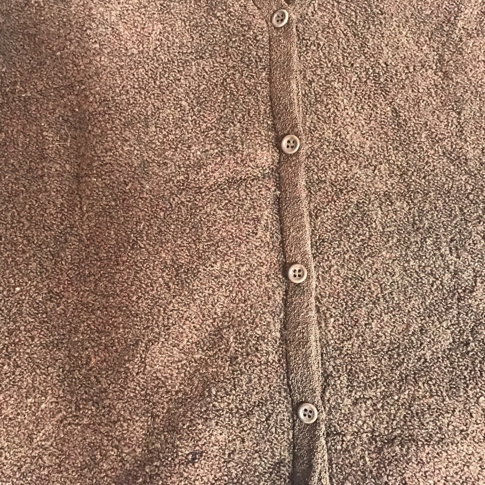 VTG J.Crew merino Wool mix Cashmere cardigan - Picture 4 of 4