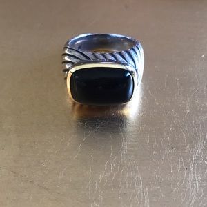 David Yurman Black Onyx Ring