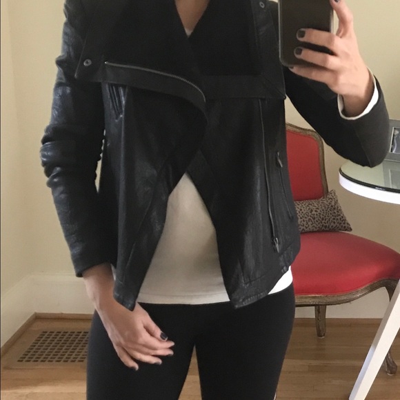 ****SOLD****Veda Max Classic Leather Jacket - Picture 1 of 7
