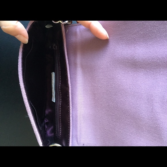 Ann Taylor LOFT Genuine Suede Leather Purse - Picture 2 of 4