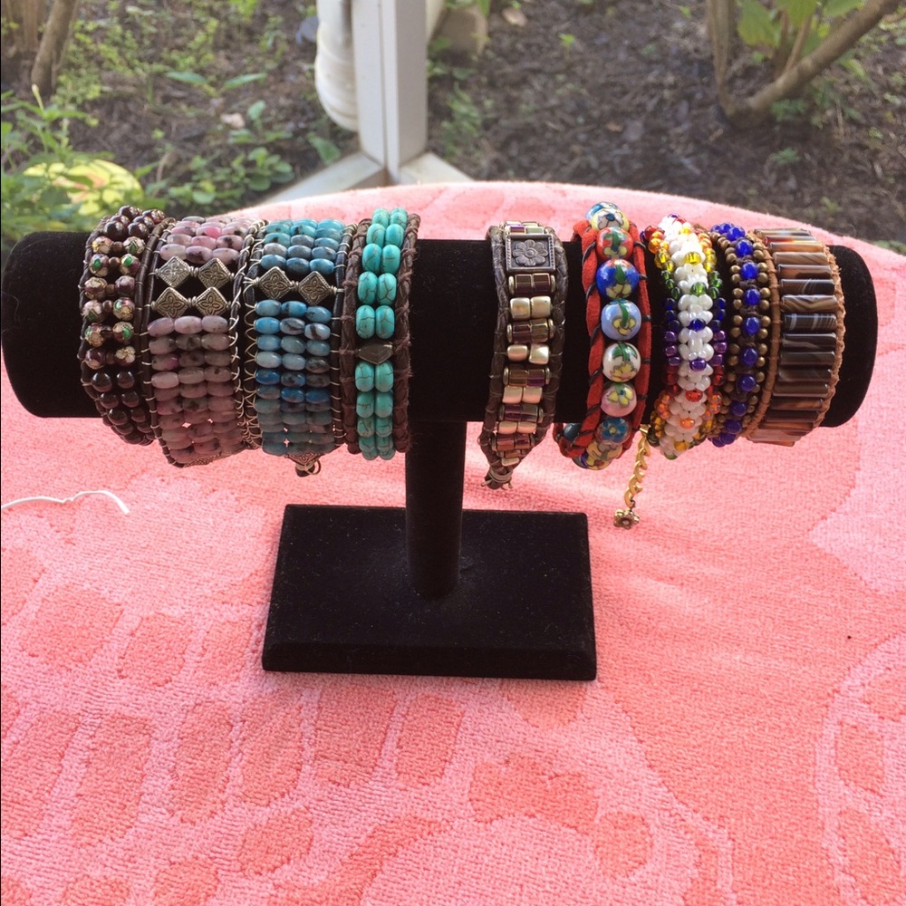 Howlite stone bracelet - Picture 4 of 4