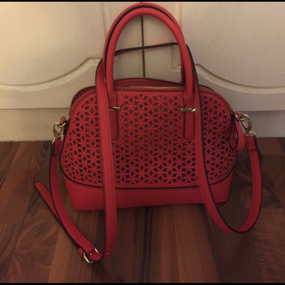 Merona red purse .