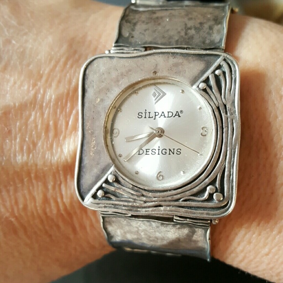 Silpada sterling silver watch main image 4