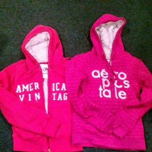 Aeropostale and American Eagle jackets