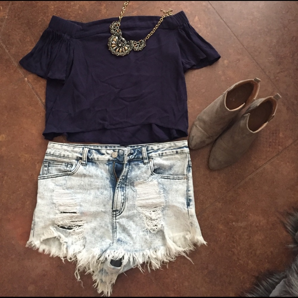 Jean shorts