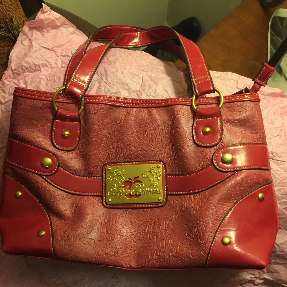 Signature apple bottom bag