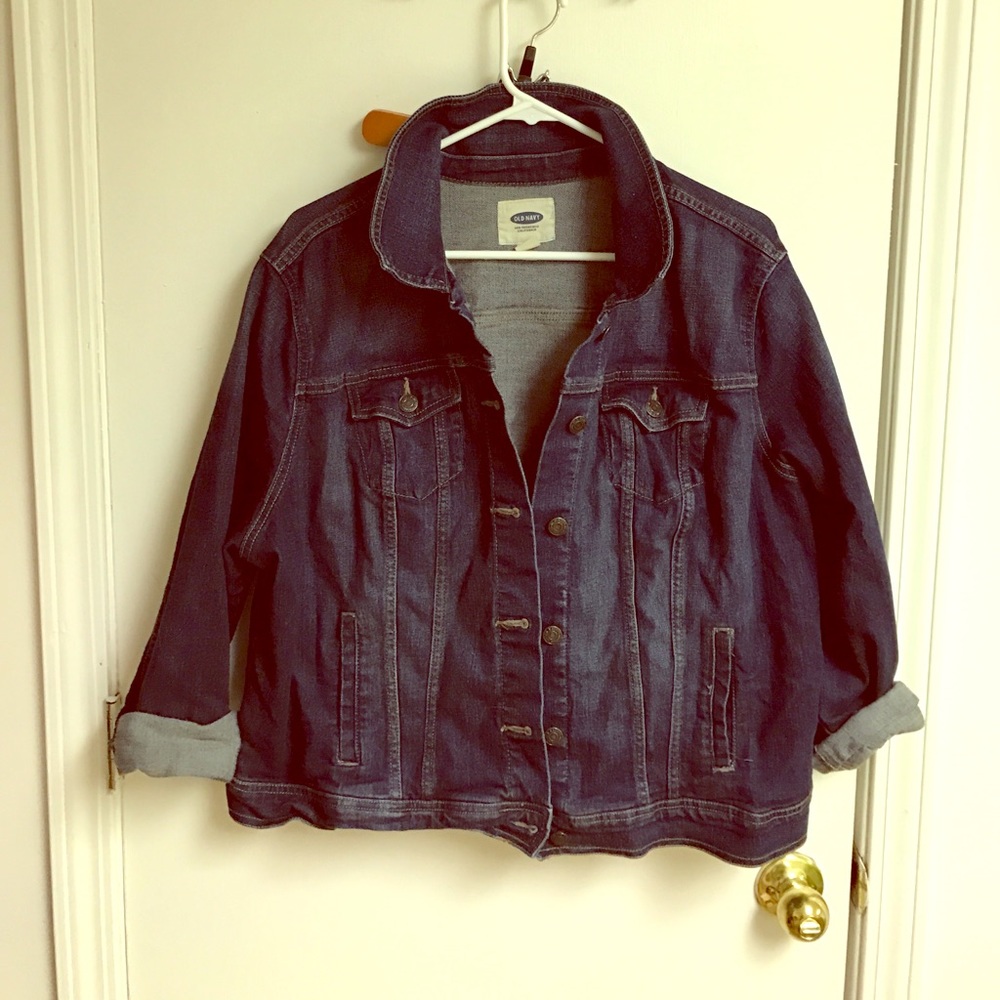 Old navy denim jacket. Size xxl worn once