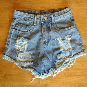 NWOT High Waisted Cheeky Shorts