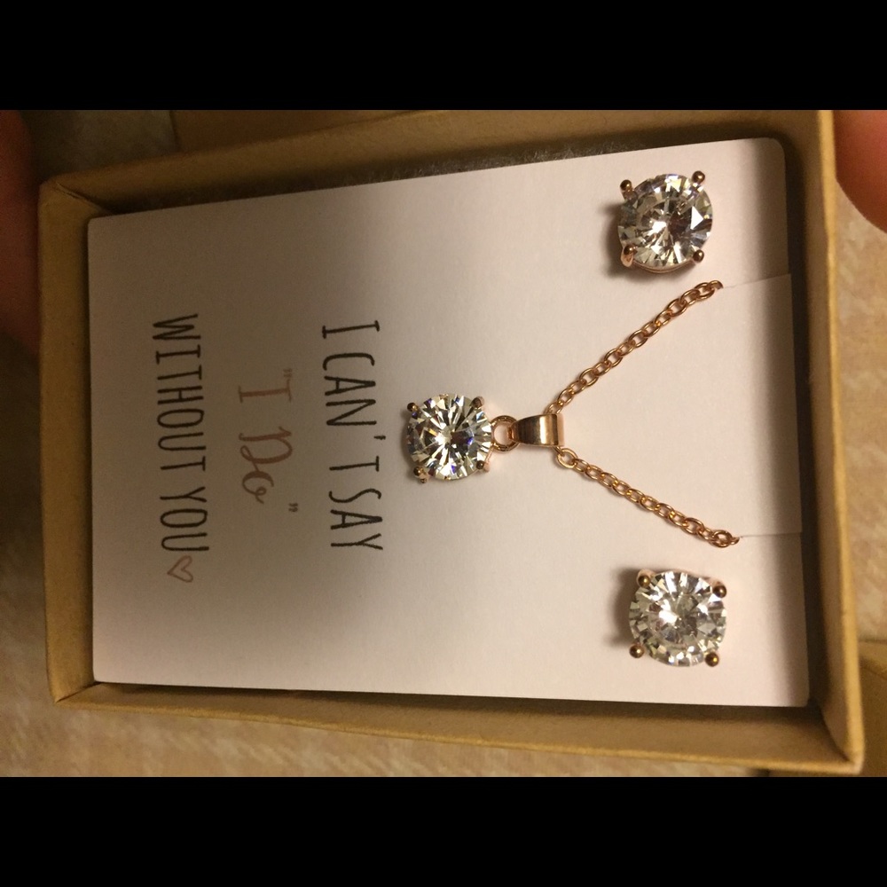 "I can't say I do without you" wedding set