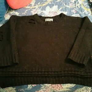 *SOLD* Wildfox Night Destroyed Sweater