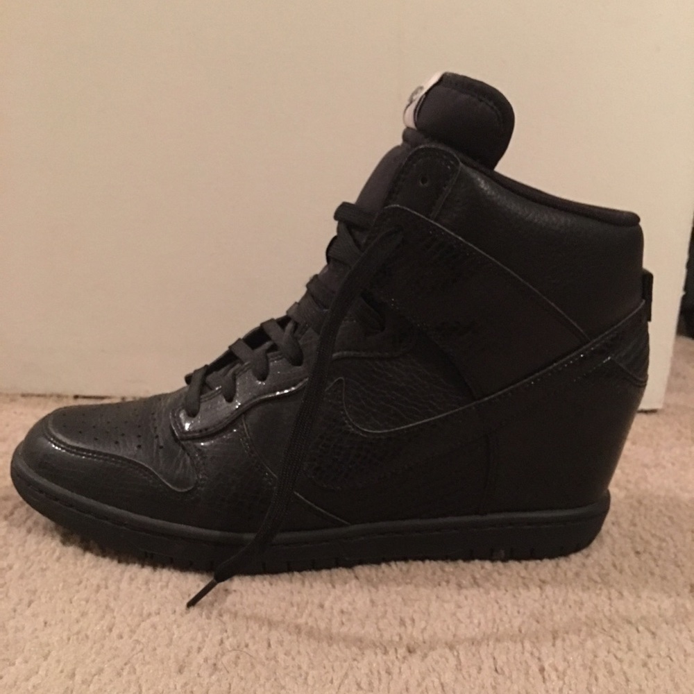 Women Nike Ski- High Wedge Sneakers