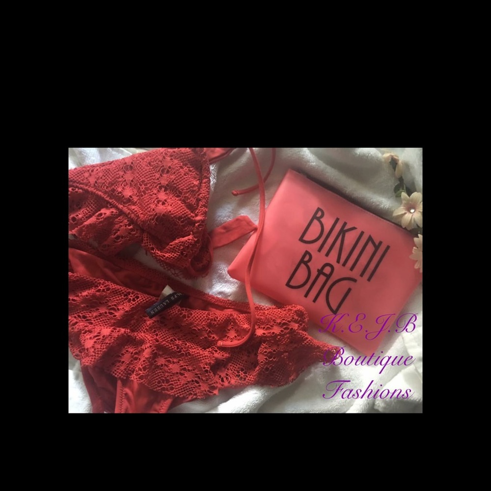Hot Pink Swimsuit Bag