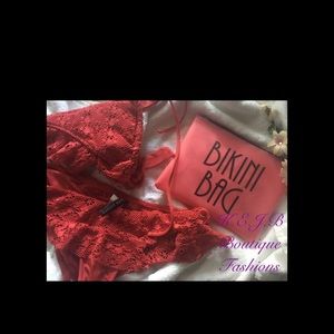 Hot Pink Swimsuit Bag