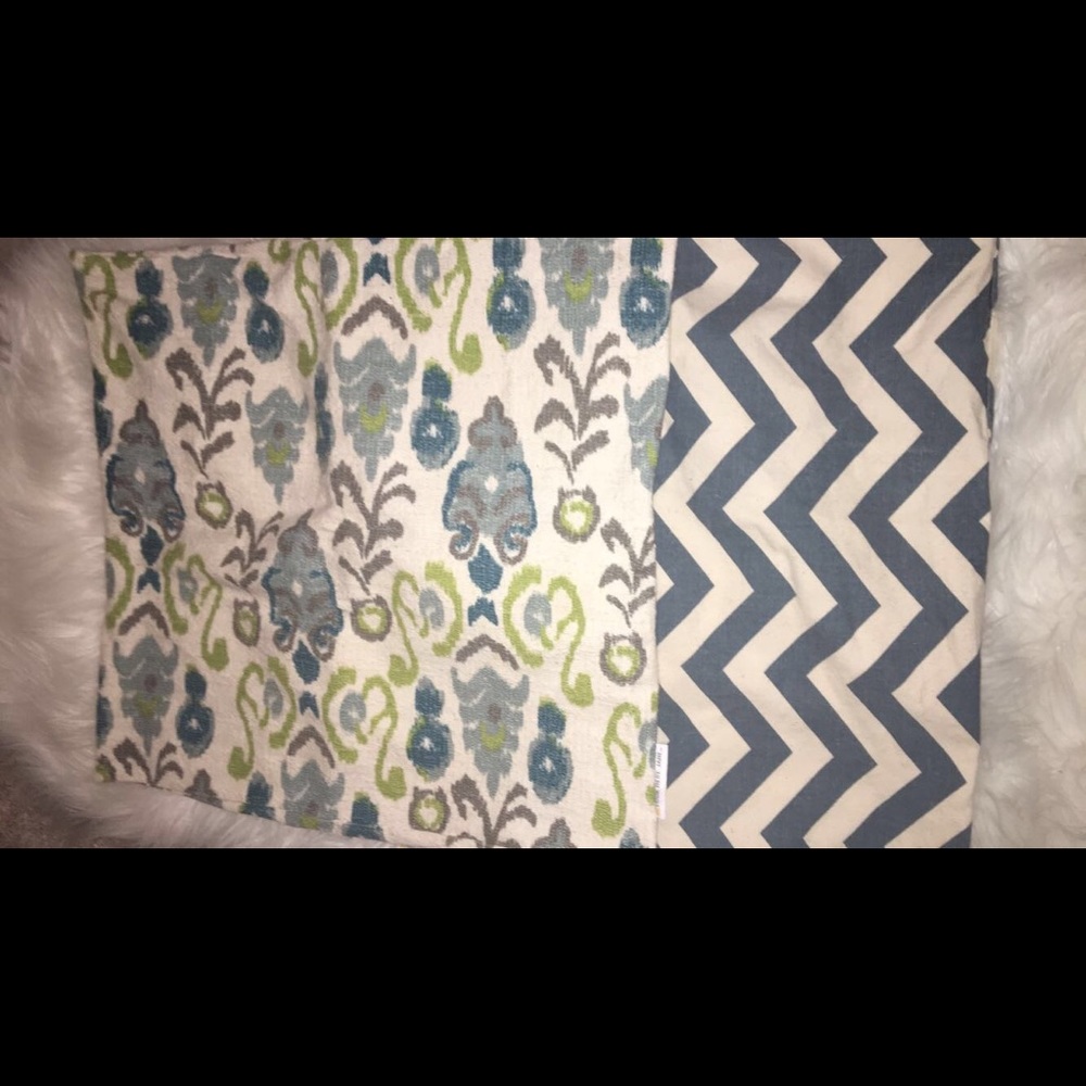 Two 18X18 pillow cover.