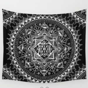 MUST SELL Black Mandala Tapestry