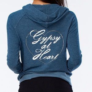 Spiritual Gangster super soft zip up hoodie