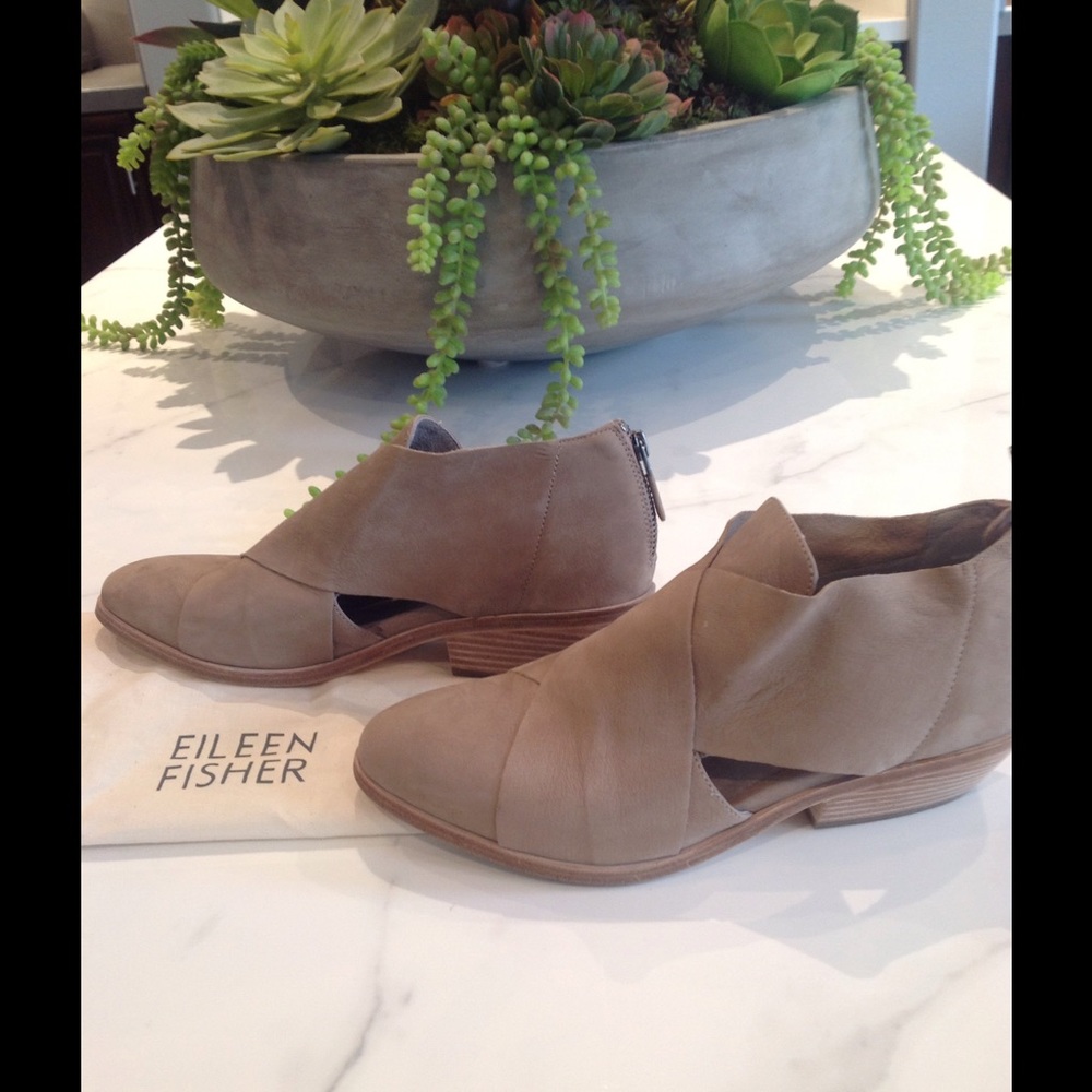 Eileen Fisher Cluster bootie / nubuck