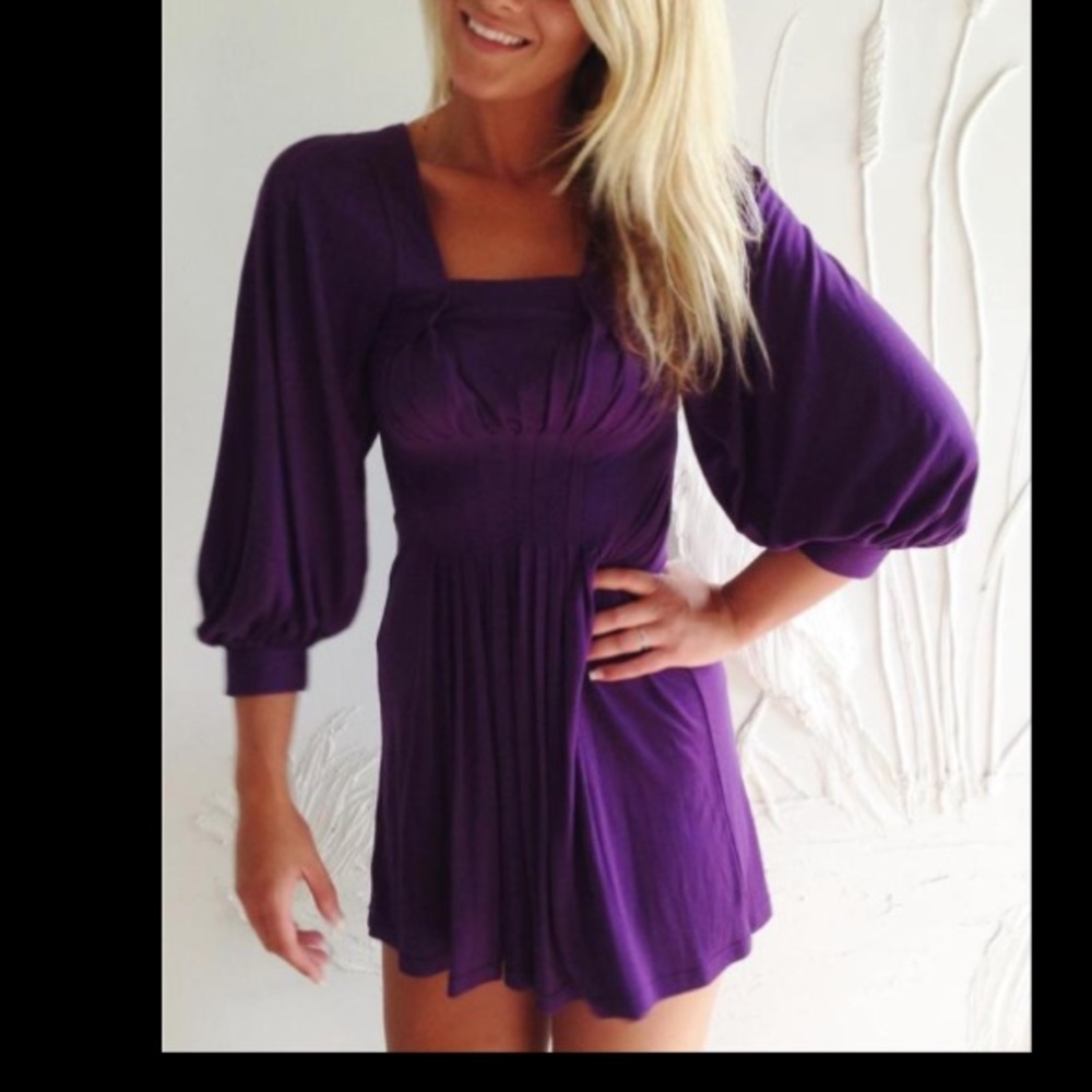 BCBG MAX purple dress Sz. S