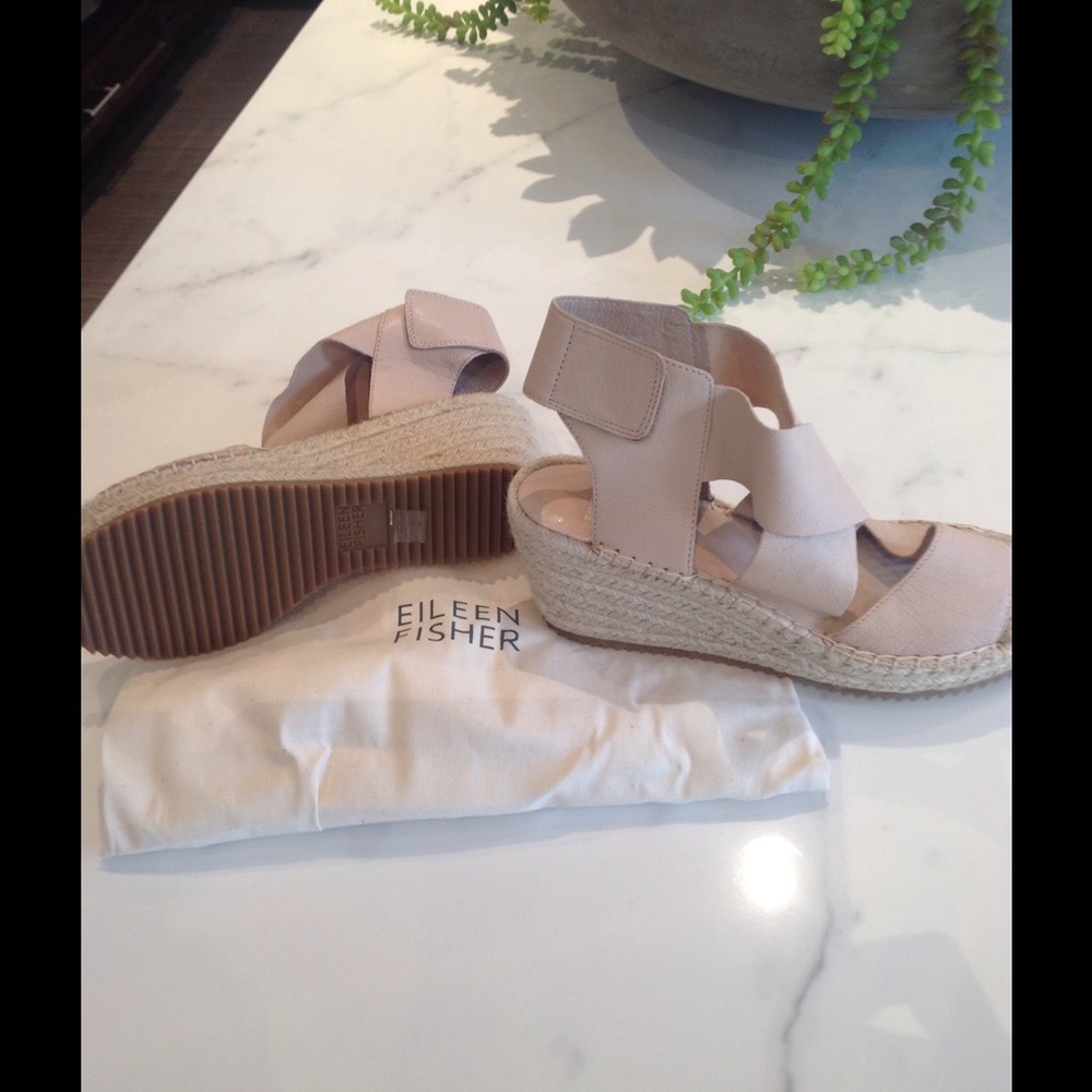 Eileen Fisher Willow espadrille wedges