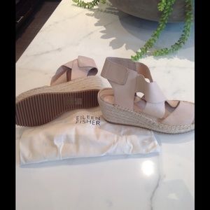 Eileen Fisher Willow espadrille wedges