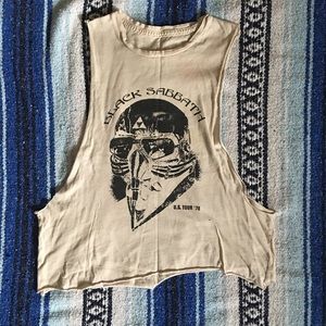 Black Sabbath Cut Off Tee
