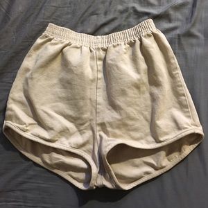 American apparel high-waisted shorts