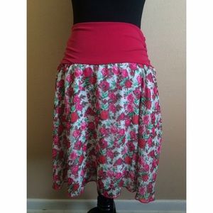 Floral skirt