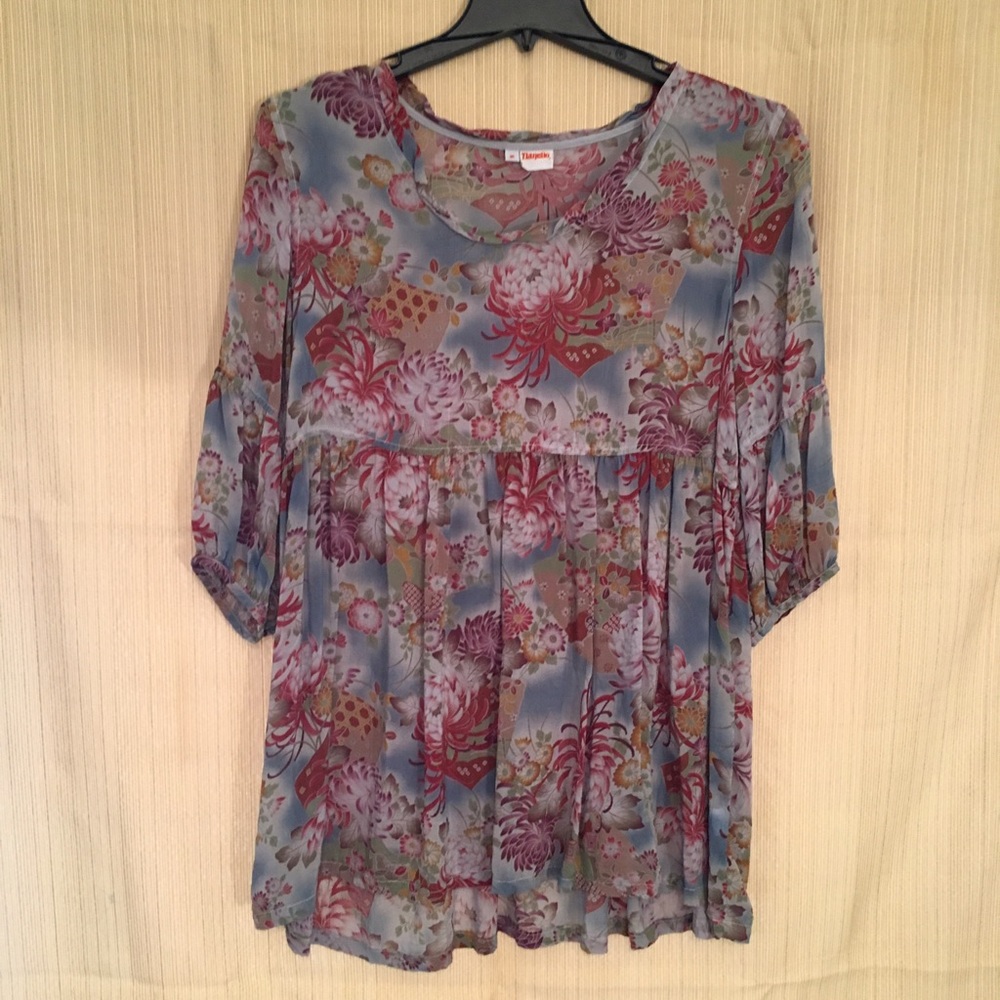 Tianelli floral tunic