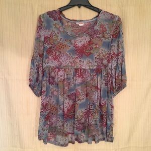 Tianelli floral tunic