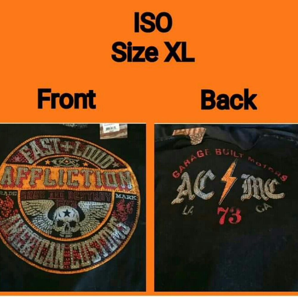 ISO Affliction Size XL