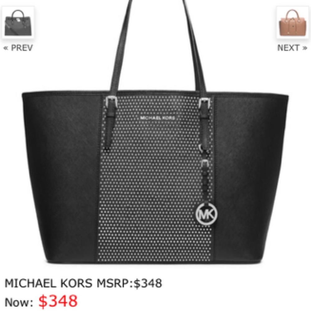 HP🎉 Michael Kors Studded Tote Bag 👜💁🏽