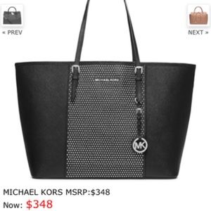 HP🎉 Michael Kors Studded Tote Bag 👜💁🏽