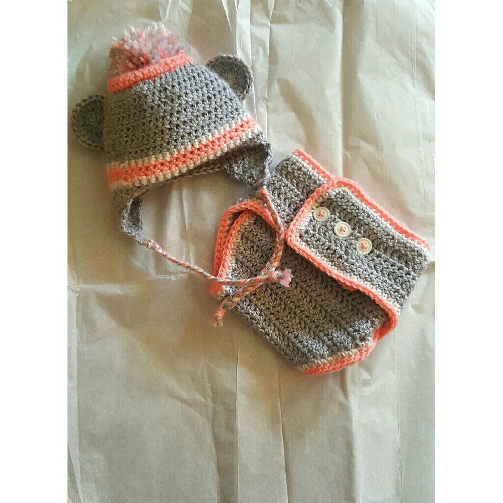 SOLD ADORABLE SOCK MONKEY SET