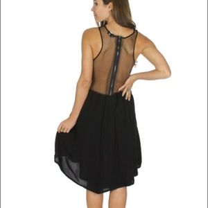 Rampage mesh top sun dress, XL