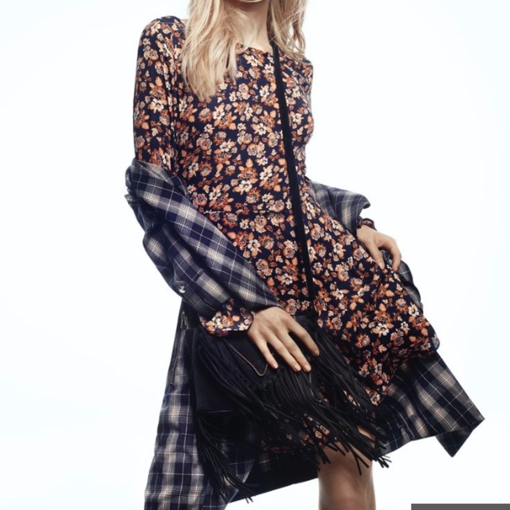 Design Lab Bell Sleeve Dress