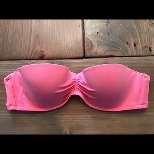 Victoria's Secret strapless bikini top 34B pink