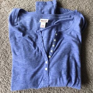 🌷SPRING SALE🌷Purple Long Sleeve Henley