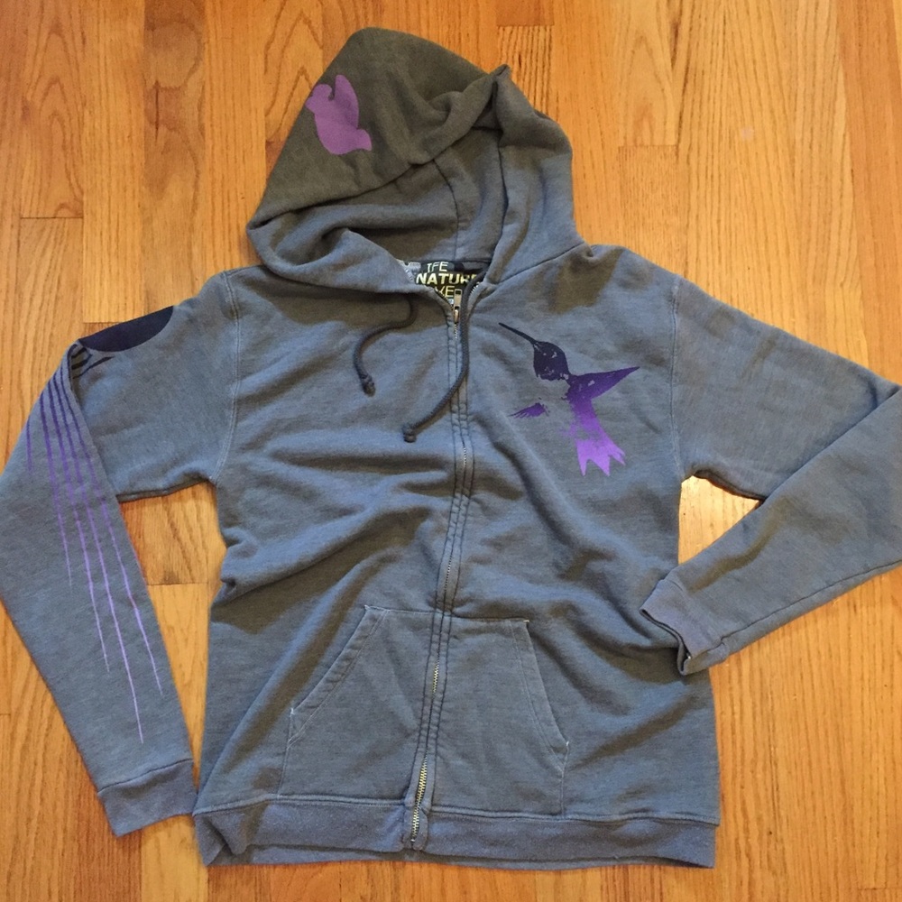 Free City Life Nature Love Hoodie