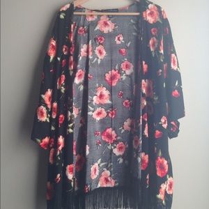 Floral kimono