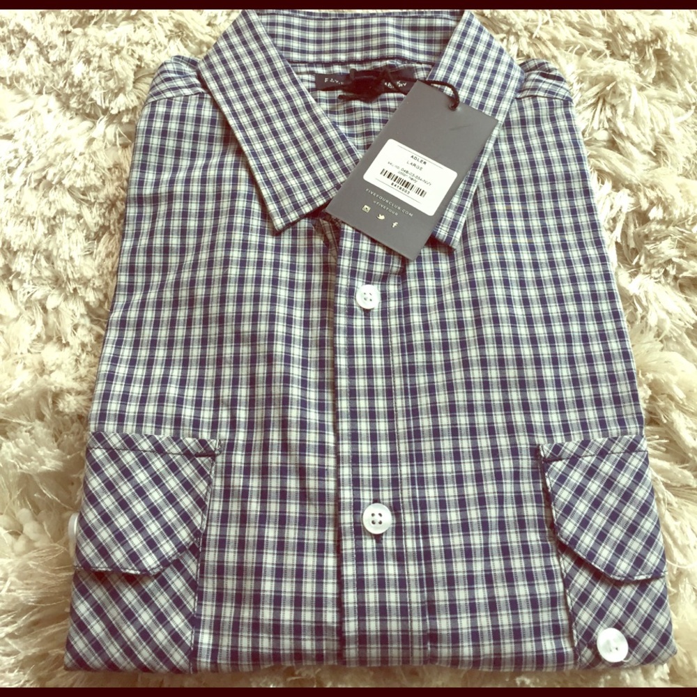 NWT!! Five Four Adler button down shirt