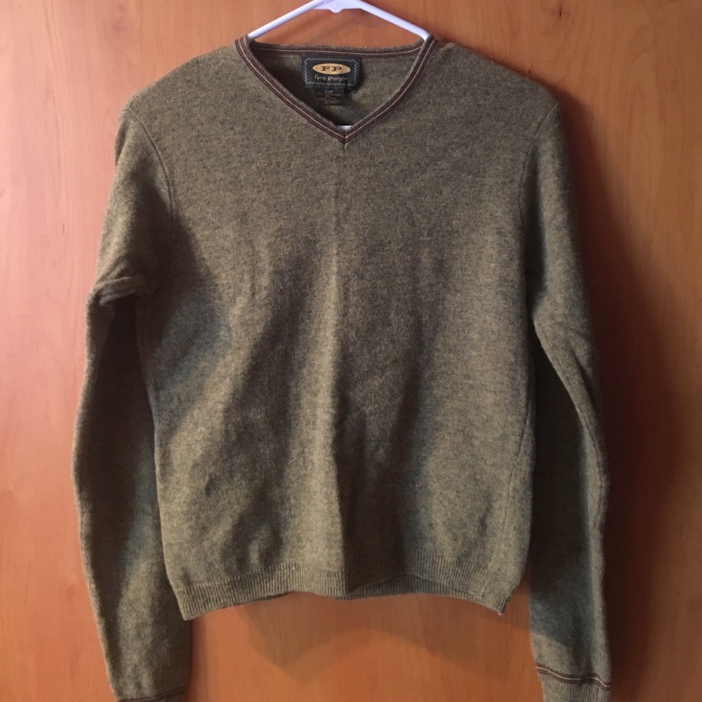 Free People lambs wool sweater- S