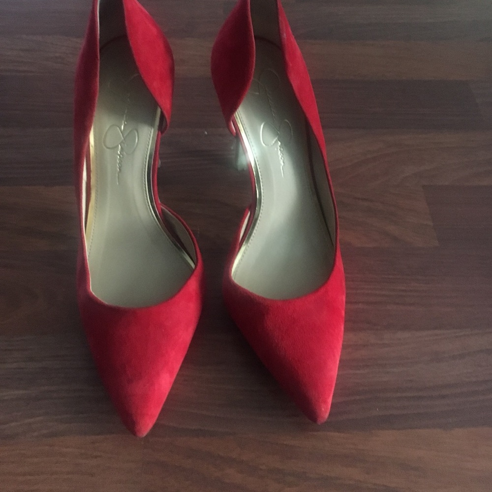 Jessica Simpson Red Pumps